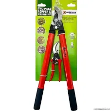 2pc Bypass Lopper Tree 21" Shears 8"