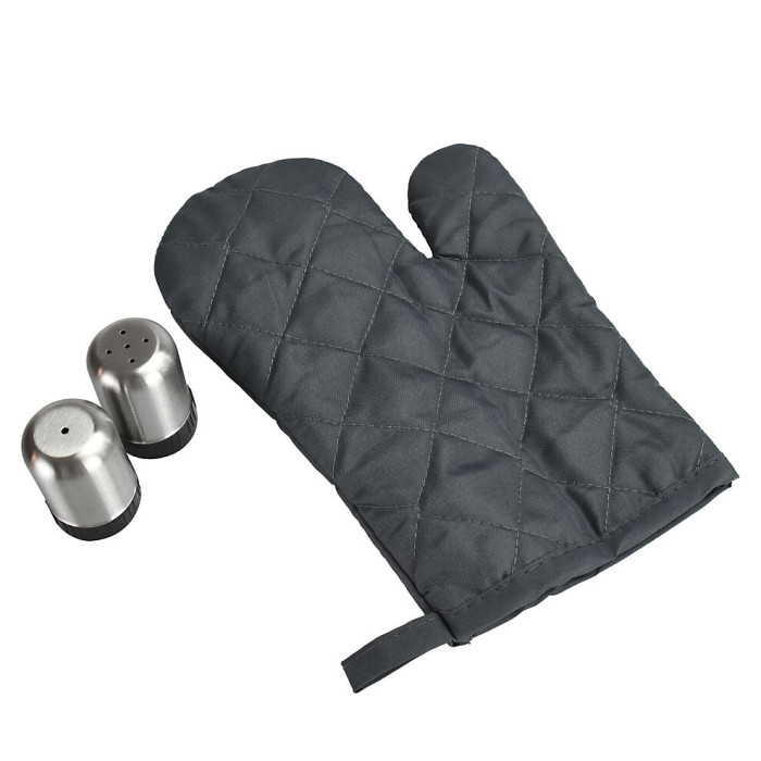 BBQ Tool Set with apron,7Pc BBQ Accessories Kit with/Spatula,Tongs & More,Outdoor Cooking Utensils