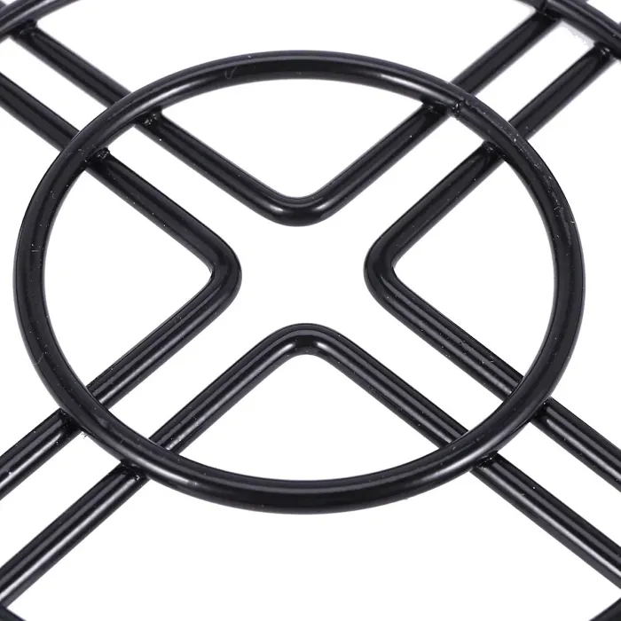 3X Metal Plant Flower Pot Stand Trolley on Wheels Indoor Outdoor Home Garden Tools