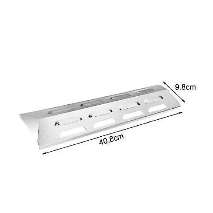 4pcs Stainless Steel Gas Grill Heat Shield Plates