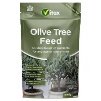 Vitax Olive Tree Feed, Suitable For Borders, Pots & Containers, Encourages Healthy Growth: 0.9Kg Pouch