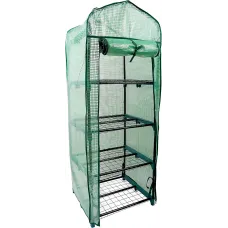DIVCHI Greenhouse 4 Tier Mini Green House For Indoor & Outdoor Use Heavy Duty Garden Grow House Ideal For Growing Vegetables Flow