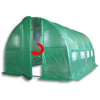 4m x 3m (13' x 10' approx) Pro+ Green Poly Tunnel