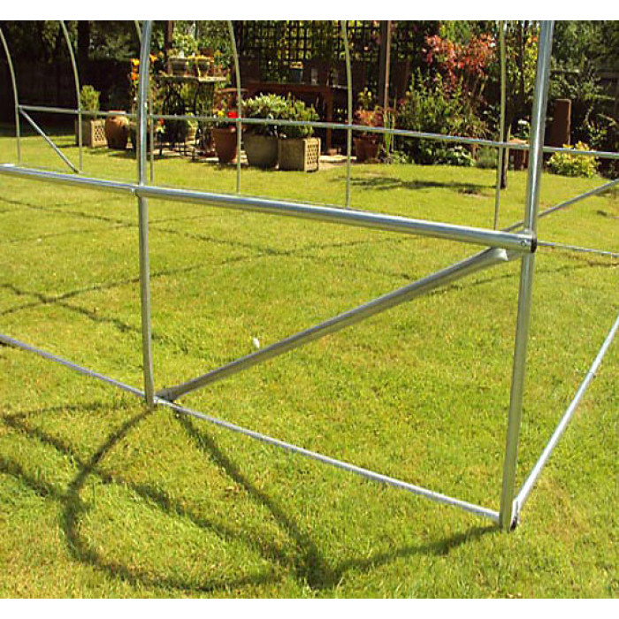 4m x 3m + Ground Anchor Kit (13' x 10' approx) Pro+ Green Poly Tunnel