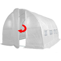 4m x 3m (13' x 10' approx) Pro+ White Poly Tunnel