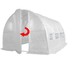 4m x 3m (13' x 10' approx) Pro+ White Poly Tunnel