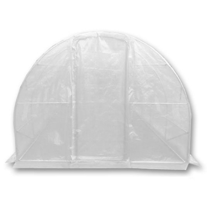 4m x 3m + Ground Anchor Kit (13' x 10' approx) Pro+ White Poly Tunnel