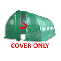 4m x 3m (13' x 10' approx) Pro+ Green Polytunnel Replacement Cover