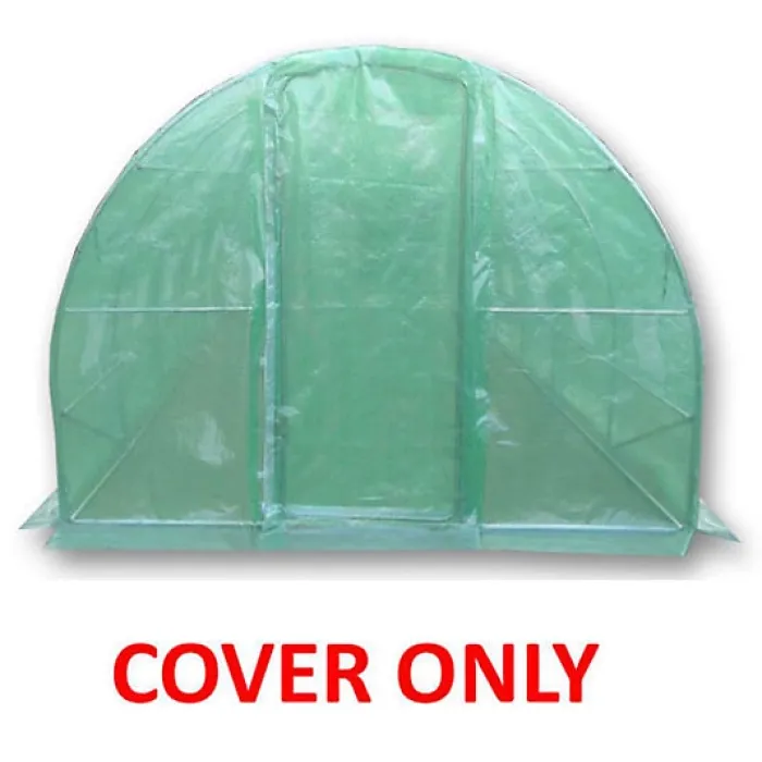 4m x 3m (13' x 10' approx) Pro+ Green Polytunnel Replacement Cover
