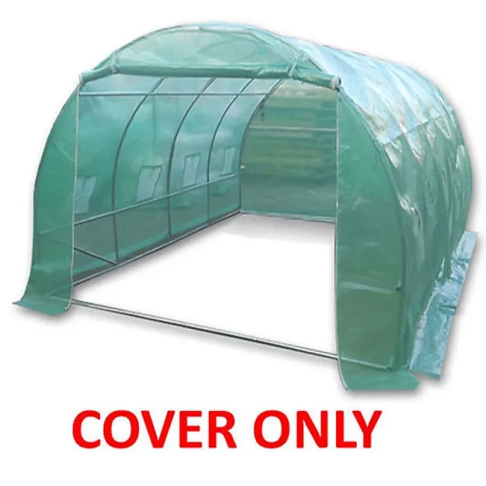 4m x 3m (13' x 10' approx) Pro+ Green Polytunnel Replacement Cover