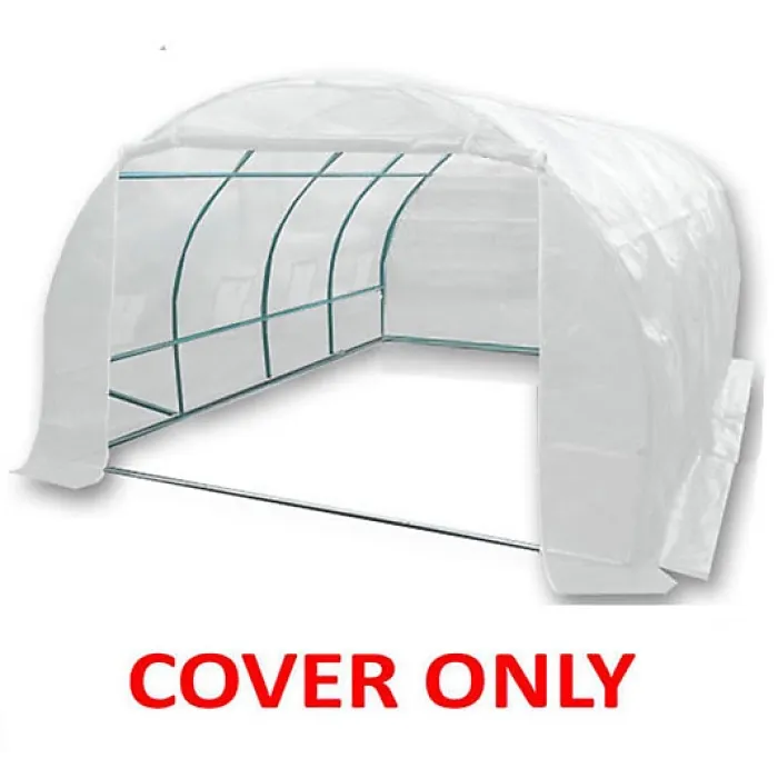 4m x 3m (13' x 10' approx) Pro+ White Polytunnel Replacement Cover
