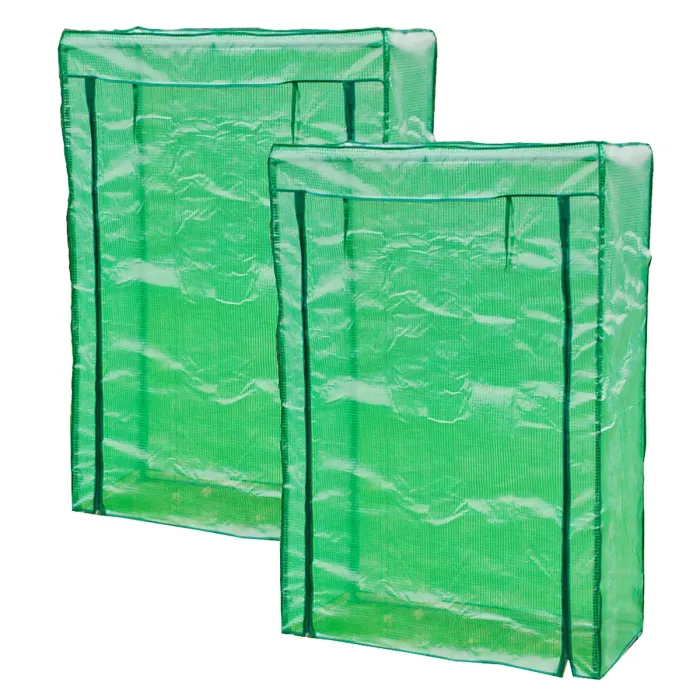 KCT 2 Pack Mini Green House Small Grow Compact Waterproof For Tomato Plant PVC