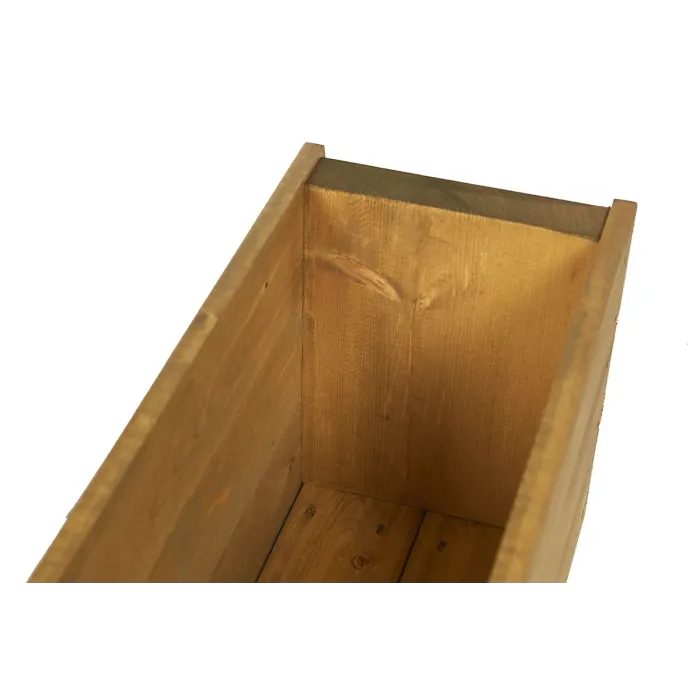 Wooden Planter Plant Container Pots Outdoor Decking Garden Shrub Flower Box Deep