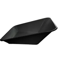 Replacement Wheelbarrow Body Tray - Universal Barrow Pan - 85L - Black