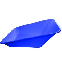 Replacement Wheelbarrow Body Tray - Universal Barrow Pan - 85L - Blue