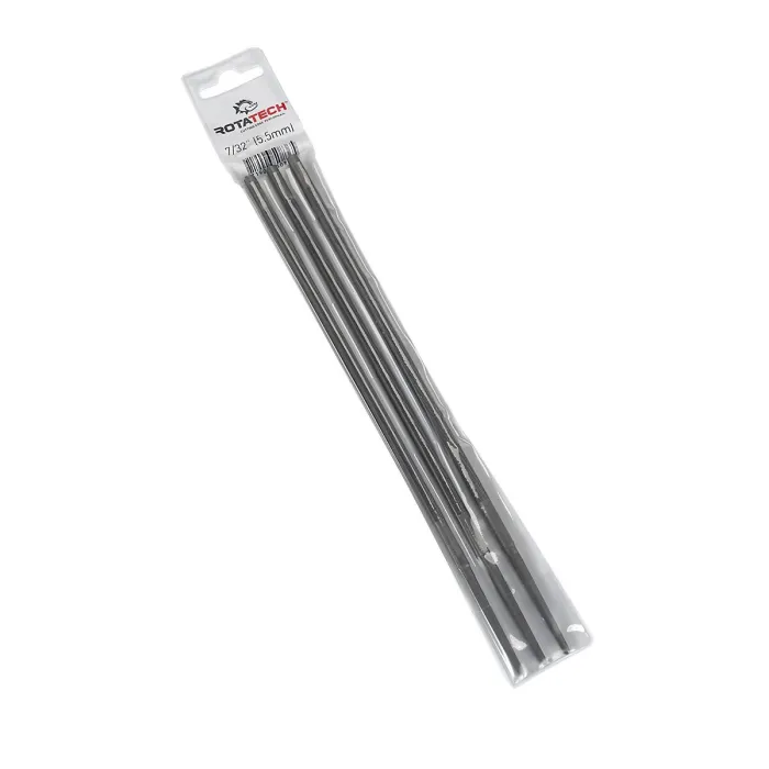 Rotatech Round Chainsaw Files Pack of 3, 11/64" Gauge - Free UK P&P