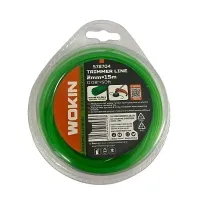 15m Garden Strimmer Line 2mm Grass Trimmer Cord Wire Replacement