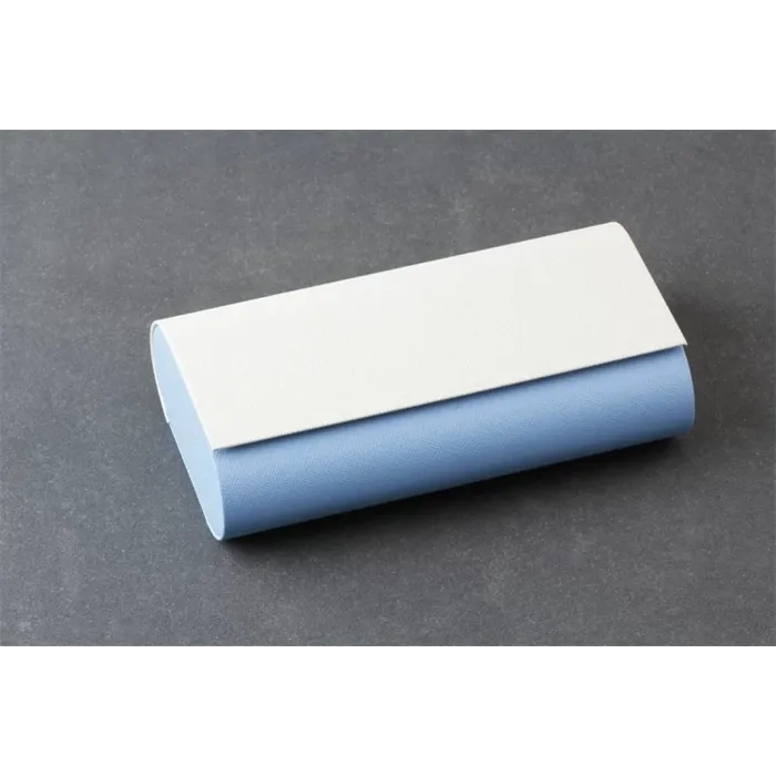 Hard Shell Double Glasses Case - Protective Eyeglasses Box for 2 Pairs Spectacles Specs Bifocals - Unisex Portable Eyewear Pouch