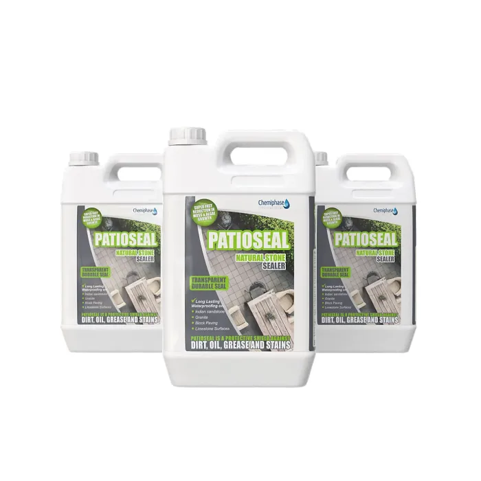 PatioSeal - Indian Stone Sealer, Sandstone, Granite, Limestone 4 x 5 Litres