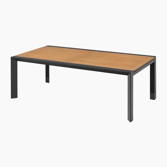 Pier Extending Dining Table with Teak Top