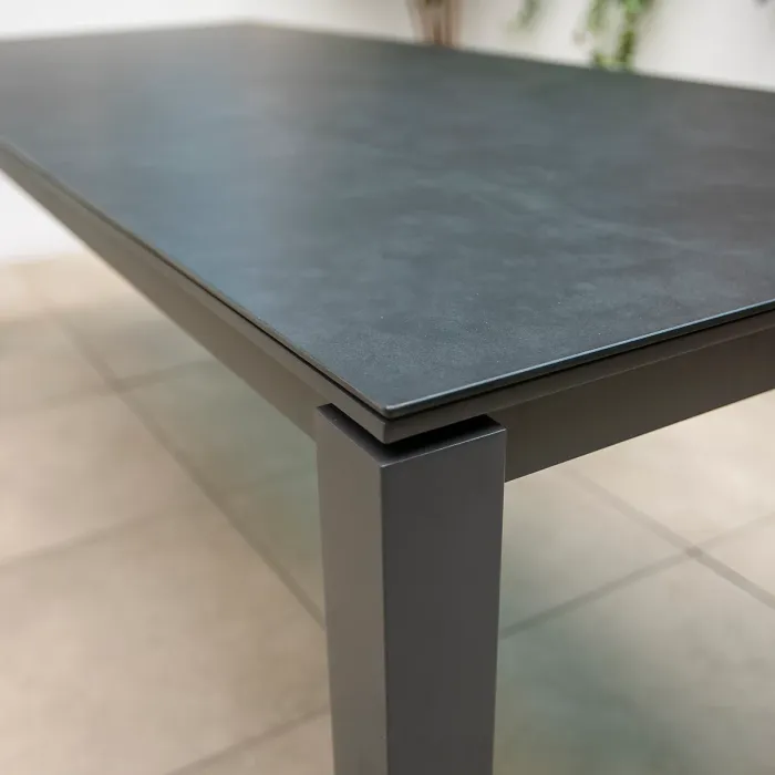 Bracken Outdoors Maldives 6 Seat Rectangular Rope Garden Furniture Dining Set