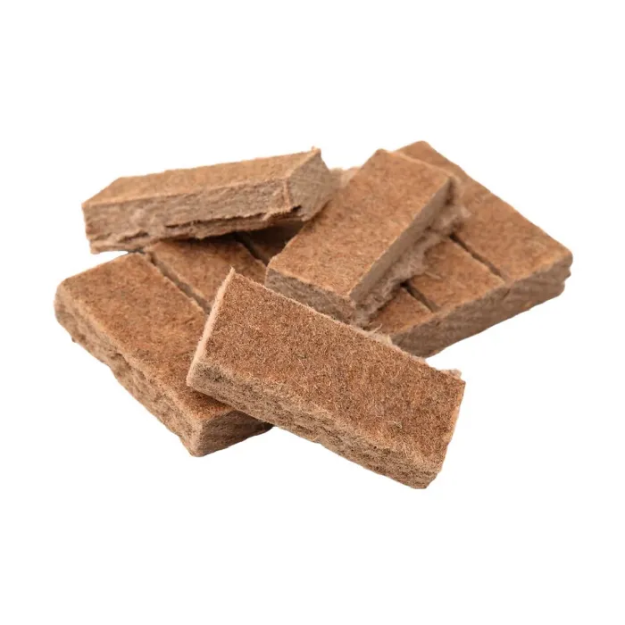 5 Packs of 24 Natural Firelighter Cubes BBQ Firelighters Paraffin Wax Sawdust