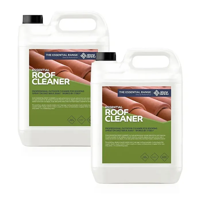 Stonecare4U - Roof Cleaner (10L) - Fast & Easy, Highly Effective, Removes Dirt, Moss and Green Algae For A Range Of Surfaces