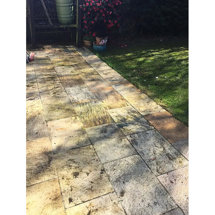 Stonecare4U - Patio Perfect (10L) - Alkaline Patio Cleaner - Removes, Dirt, Grime and Algae Without Damaging Natural Stone