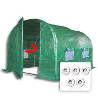 3m x 2m + Hotspot Tape Kit (10' x 7' approx) Pro+ Green Poly Tunnel