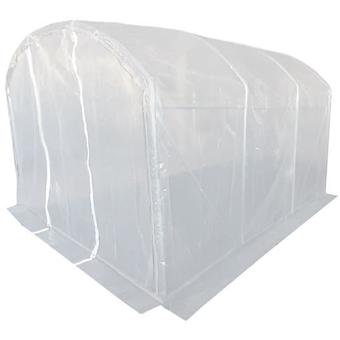 3m x 3m (10' x 10' approx) Extreme Clear Polythene Poly Tunnel