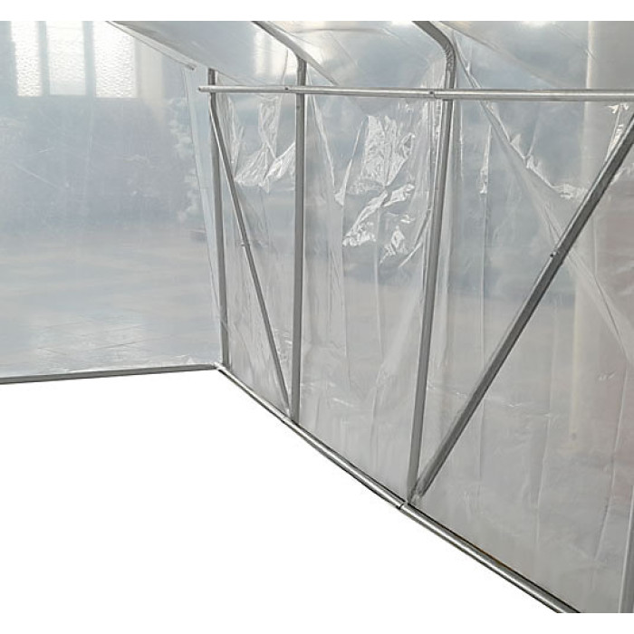 3m x 3m (10' x 10' approx) Extreme Clear Polythene Poly Tunnel