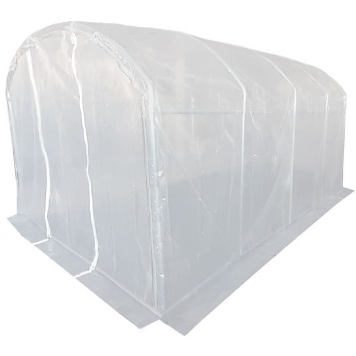 4m x 3m (13' x 10' approx) Extreme Clear Polythene Poly Tunnel