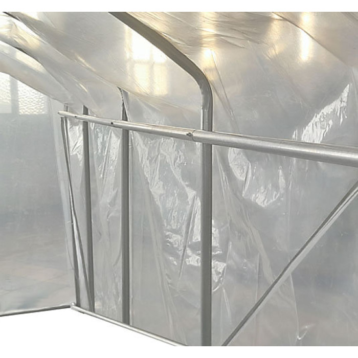 4m x 3m (13' x 10' approx) Extreme Clear Polythene Poly Tunnel