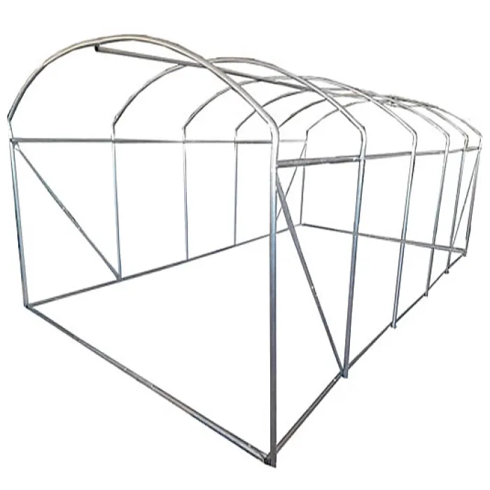 5m x 3m (17' x 10' approx) Extreme Clear Polythene Poly Tunnel