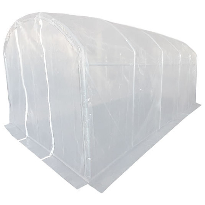 5m x 3m (17' x 10' approx) Extreme Clear Polythene Poly Tunnel