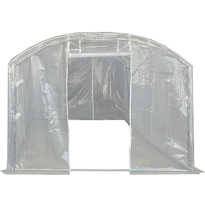 5m x 3m (17' x 10' approx) Extreme Clear Polythene Poly Tunnel