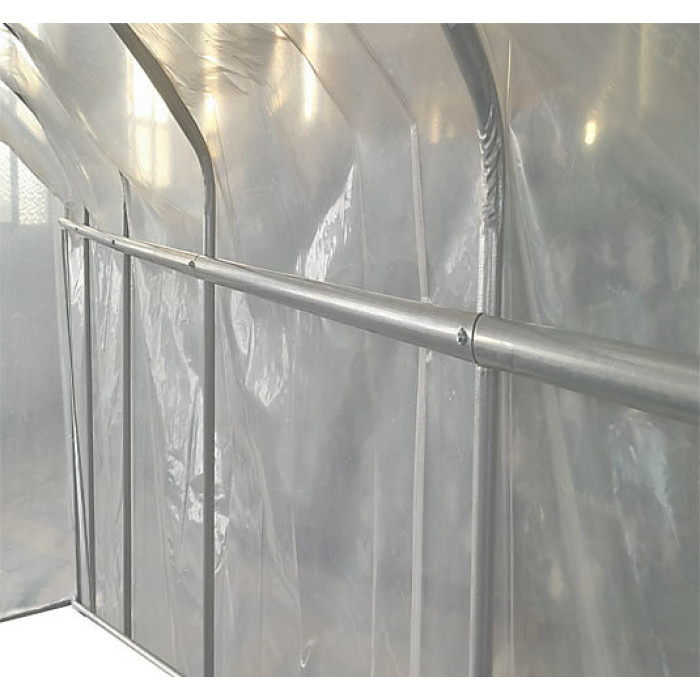6m x 3m (20' x 10' approx) Extreme Clear Polythene Poly Tunnel