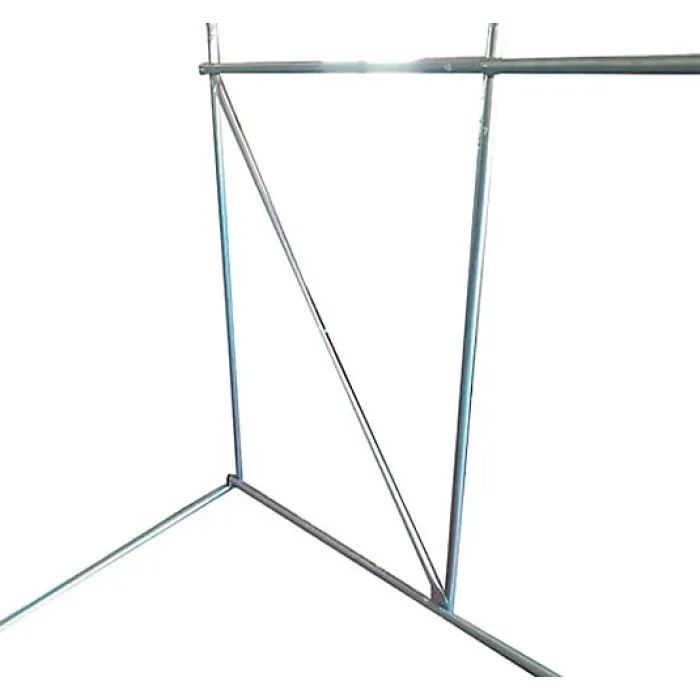 6m x 3m (20' x 10' approx) Extreme Poly Tunnel Frame Only