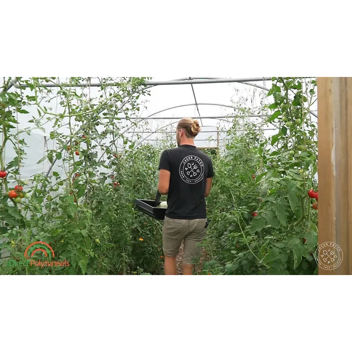 18ft x 30ft Large Commercial Heavy Duty Polytunnel Kit - Professional Greenhouse