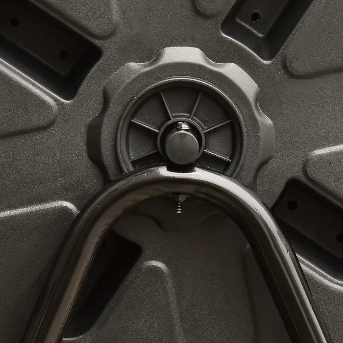 Outsunny 160L Outdoor Tumbling Compost Bin with Dual Chamber, Orange