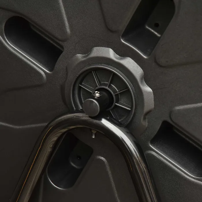 Outsunny 160L Outdoor Tumbling Compost Bin with Dual Chamber, Yellow