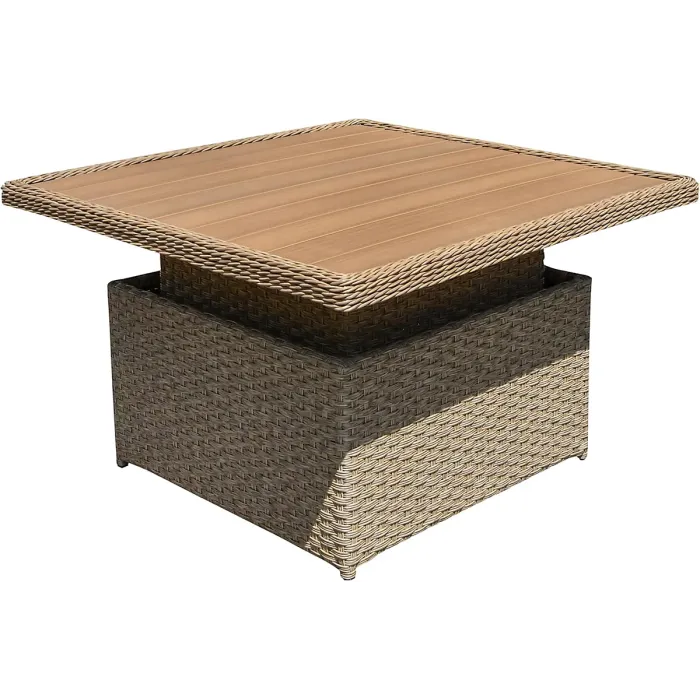Garden Store Direct Heritage Aluminium Corner Set with High-Lo Table