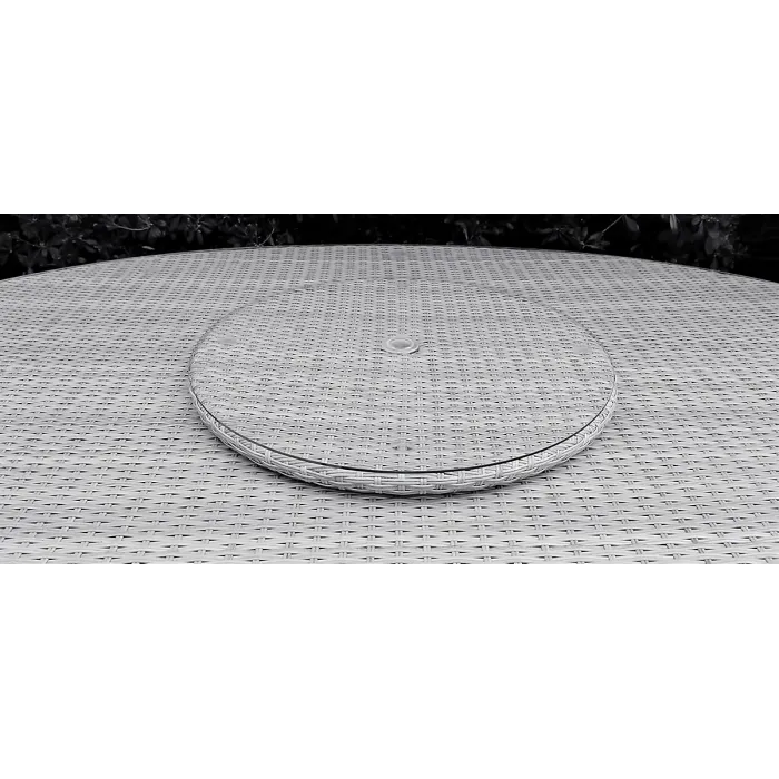 Garden Store Direct Sarasota 8 Seat Oval Dining Set in Natural