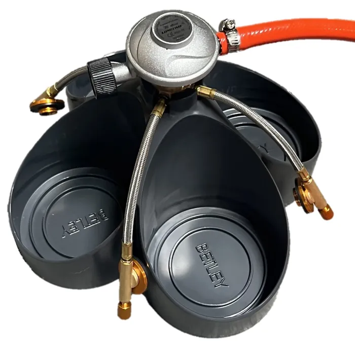 HEATER GAS SUPPLY UNIT USED WIH ANY EN417 THREADED CANNISTER