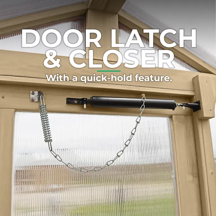 Yardistry Greenhouse 6.7ft x 9.7ft (2.3m x 2.9m)