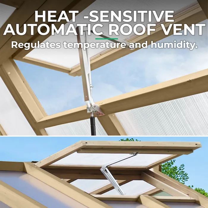 Yardistry Greenhouse 6.7ft x 9.7ft (2.3m x 2.9m)