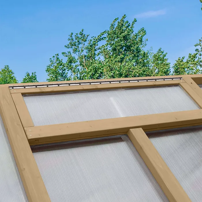 Meridian Greenhouse 8ft x 9.7ft (2.4m x 2.9m)