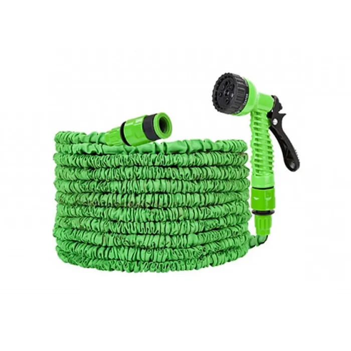 50FT Expanding Hose With 7 Dial Spray Gun 15M Garden Outdoor Hose - Compact Super Light Kink Free Expanding Hose Tools Accessories