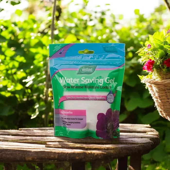 Westland Water Saving Gel, Slow Release Moisture Control for Pots Containers Baskets-Reduces Watering Frequency, 250g