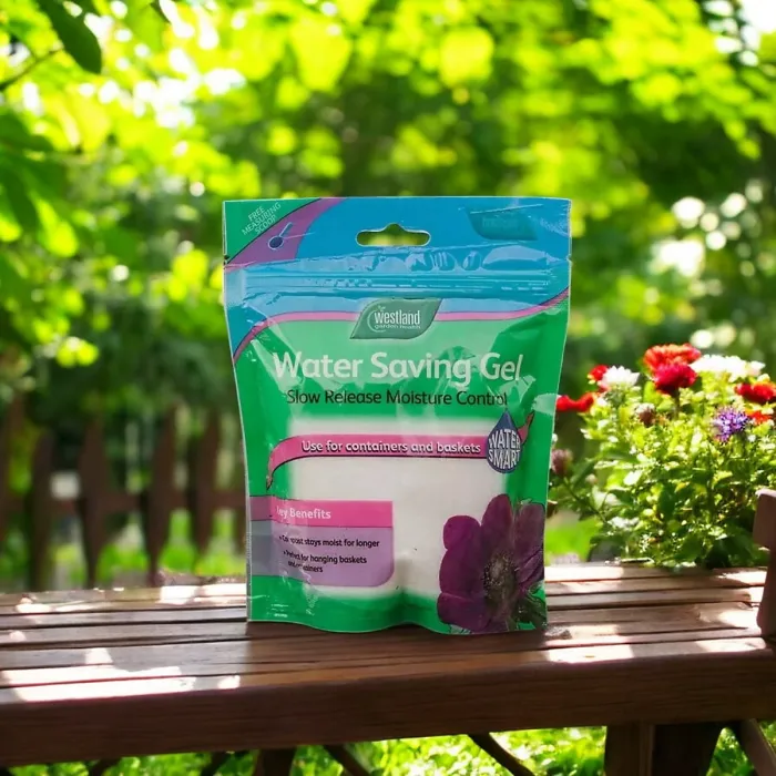 Westland Water Saving Gel, Slow Release Moisture Control for Pots Containers Baskets-Reduces Watering Frequency, 250g
